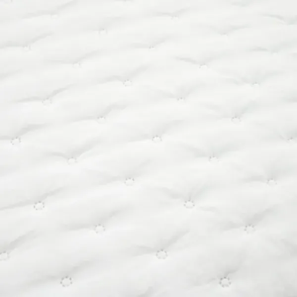 Quilts-Kirkland's Home Reyna Ruffle 3-Pc. Full/Queen Quilt Set White
