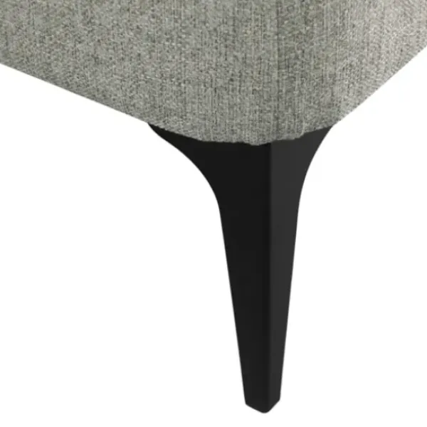 Benches & Ottomans-Kirkland's Home Ricardo Woven Storage Bench Gray