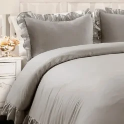 Comforters-Kirkland's Home Riley 3-Pc. King Comforter Set Gray
