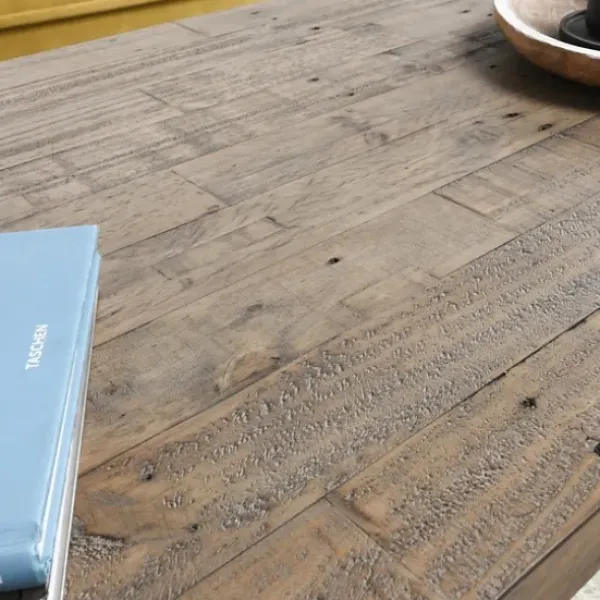 Coffee Tables-Kirkland's Home Roane Gray Reclaimed Pine Coffee Table