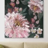 Canvas Art-Kirkland's Home Romantic Moody Roses Giclee Canvas Art Print Black/Pink