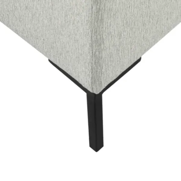 Benches & Ottomans-Kirkland's Home Ronaldo Woven Storage Bench Gray