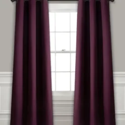 Curtains & Drapes-Kirkland's Home Rosalie Lace Curtain Panel Set, 63 In. White