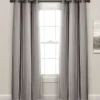 Curtains & Drapes-Kirkland's Home Rosalie Lace Curtain Panel Set, 108 In. White