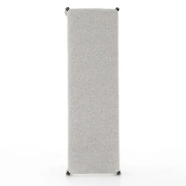 Benches & Ottomans-Kirkland's Home Roscoe Brunswick Pebble Upholstered Bench Gray