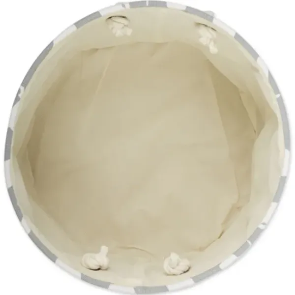 Baskets & Boxes-Kirkland's Home Rose Paw Trellis Round Basket, 12 In. Pink