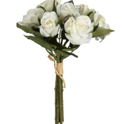 Stems & Bouquets-Kirkland's Home Roses Bundle Bouquets, Set Of 3 White