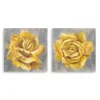 Canvas Art-Kirkland's Home Roses Giclee Canvas Art Prints, Set Of 2 Yellow