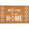 Doormats-Kirkland's Home Roses Welcome Doormat Blue/Multi