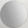 Framed Mirrors-Kirkland's Home Round Black Linear Wall Mirror