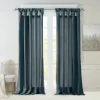 Curtains & Drapes-Kirkland's Home Ruffle Diamond Curtain Panel Set, 84 In. White