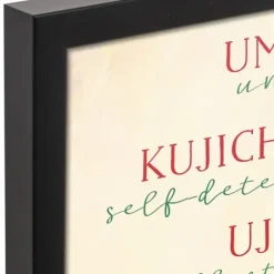 Wall Plaques-Kirkland's Home Rules Of Kwanzaa Wall Plaque