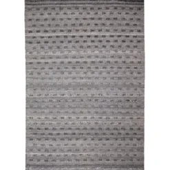 Outdoor Rugs-Kirkland's Home Rust Boho Ikat Indoor/Outdoor Area Rug, 5X7 Red
