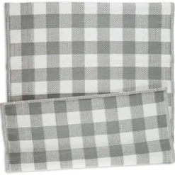 Outdoor Rugs-Kirkland's Home Rust Linear Macy Indoor/Outdoor Area Rug, 7X9 Orange