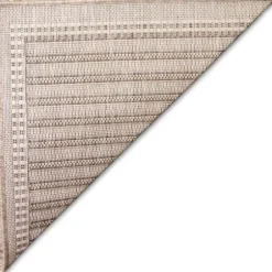 Outdoor Rugs-Kirkland's Home Rust Linear Macy Indoor/Outdoor Area Rug, 6X9 Orange