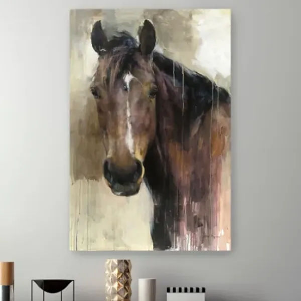 Canvas Art-Kirkland's Home Rustic Beauty Canvas Art Print, 16X24 In. Brown/Tan