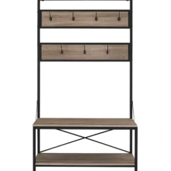 Entryway Furniture-Kirkland's Home Rustic Driftwood Hall Tree