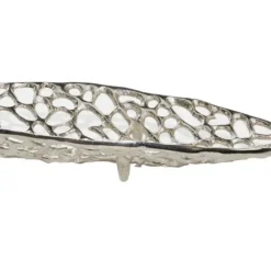 Decorative Trays-Kirkland's Home Rustic Galvanized 3-Pc. Decorative Tray Set Silver/Tan/Brown