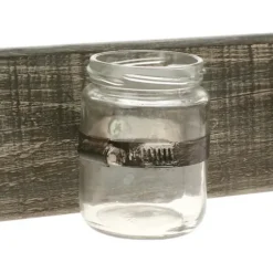 Wall Storage-Kirkland's Home Rustic Jars Wall Organizer