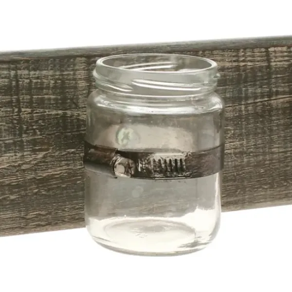 Wall Storage-Kirkland's Home Rustic Jars Wall Organizer