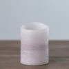 Flameless Candles-Kirkland's Home Rustic Led Pillar Candle, 3X4 In. Gray