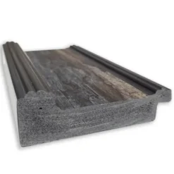 Full Length & Floor Mirrors-Kirkland's Home Rustic Rail Charred Framed Mirror, 30X66 In.