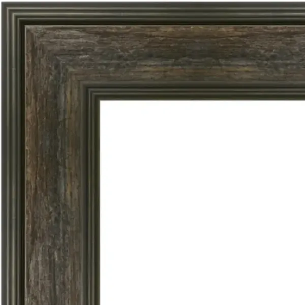 Full Length & Floor Mirrors-Kirkland's Home Rustic Rail Charred Framed Mirror, 30X66 In.