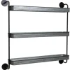 Shelves-Kirkland's Home Rustic Three Tiered Galvanized Metal Wall Shelf