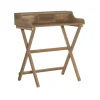 Office Furniture-Kirkland's Home Rustic Wooden Folding Desk Brown