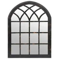 Decorative Mirrors-Kirkland's Home Sadie Arch Wall Mirror Black