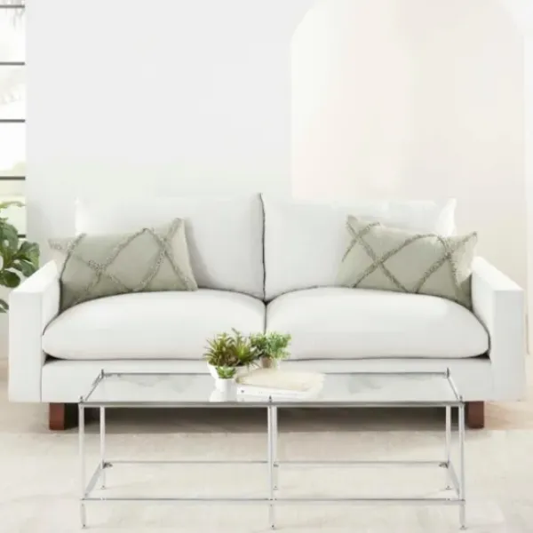 Pillows-Kirkland's Home Sage Tufted Diamond Lumbar Pillows, Set Of 2 Green