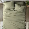 Bed Sheets-Kirkland's Home Sage Ultra Soft 6-Pc. Queen Sheet Set Green