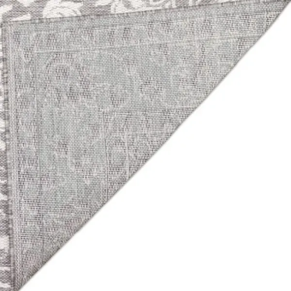 Outdoor Rugs-Kirkland's Home Sand Botanical Hannah Indoor/Outdoor Rug, 7X9 Yellow