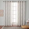Curtains & Drapes-Kirkland's Home Sand Box Pleated Single Curtain Panel, 84 In. Brown