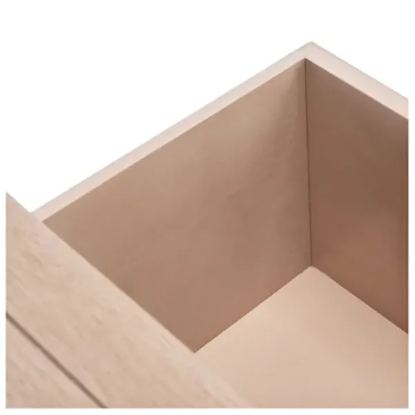 Cabinets & Sideboards-Kirkland's Home Sand Cabinet With Natural Woven Baskets Tan