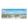 Framed Art-Kirkland's Home Sand Dunes Framed Art Print Blue/White/Green