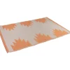 Outdoor Rugs-Kirkland's Home Sand Forest Leaf Indoor/Outdoor Area Rug, 4X7 Tan/White