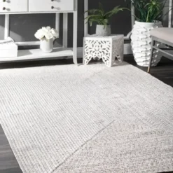 Outdoor Rugs-Kirkland's Home Sand Intertwine Indoor/Outdoor Runner Tan