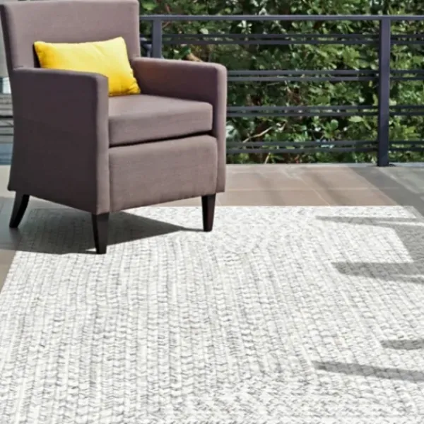 Outdoor Rugs-Kirkland's Home Sand Intertwine Indoor/Outdoor Runner Tan
