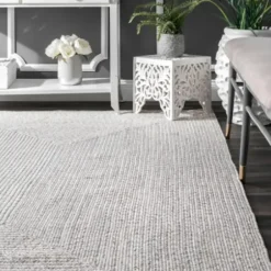 Outdoor Rugs-Kirkland's Home Sand Intertwine Indoor/Outdoor Runner Tan