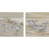 Canvas Art-Kirkland's Home Sandpiper Beach I And Ii Art Prints, Set Of 2 Tan