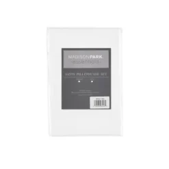 Bed Sheets-Kirkland's Home Satin King 2-Pc. Pillow Case Set White