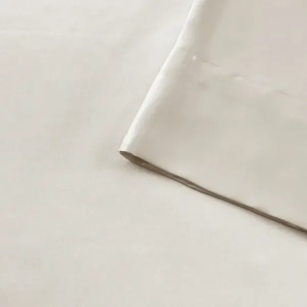 Bed Sheets-Kirkland's Home Satin King 2-Pc. Pillow Case Set Ivory