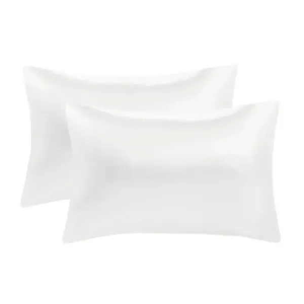 Bed Sheets-Kirkland's Home Satin 6-Pc. Queen Sheet Set White