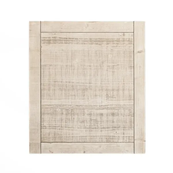 Accent & End Tables-Kirkland's Home Savannah Cream Distressed Side Table Ivory