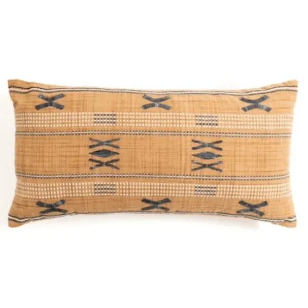 Pillows-Kirkland's Home Scottsdale Western Lumbar Pillow Orange