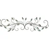 Wall Plaques-Kirkland's Home Scrolled Patina Leaf Wall Plaque Brown/Green