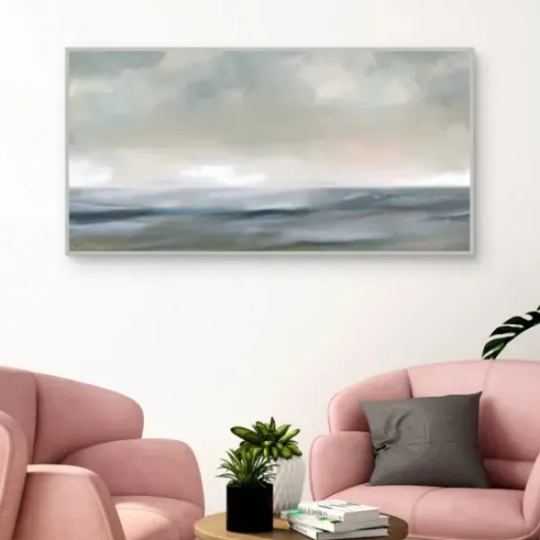 Canvas Art-Kirkland's Home Sea Dreams Framed Canvas Art Print Gray/Blue