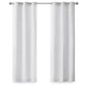 Curtains & Drapes-Kirkland's Home Sea Foam Branches Curtain Panel Set, 96 In. Blue/Ivory