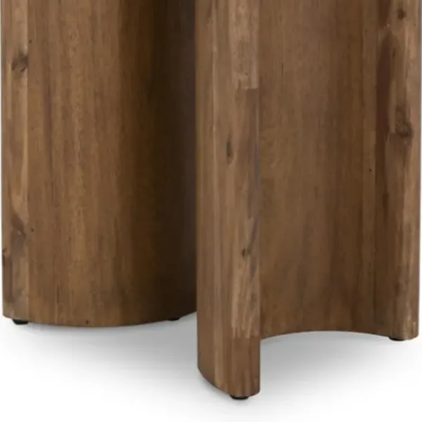 Accent & End Tables-Kirkland's Home Seasoned Paden Wood Accent Table Brown